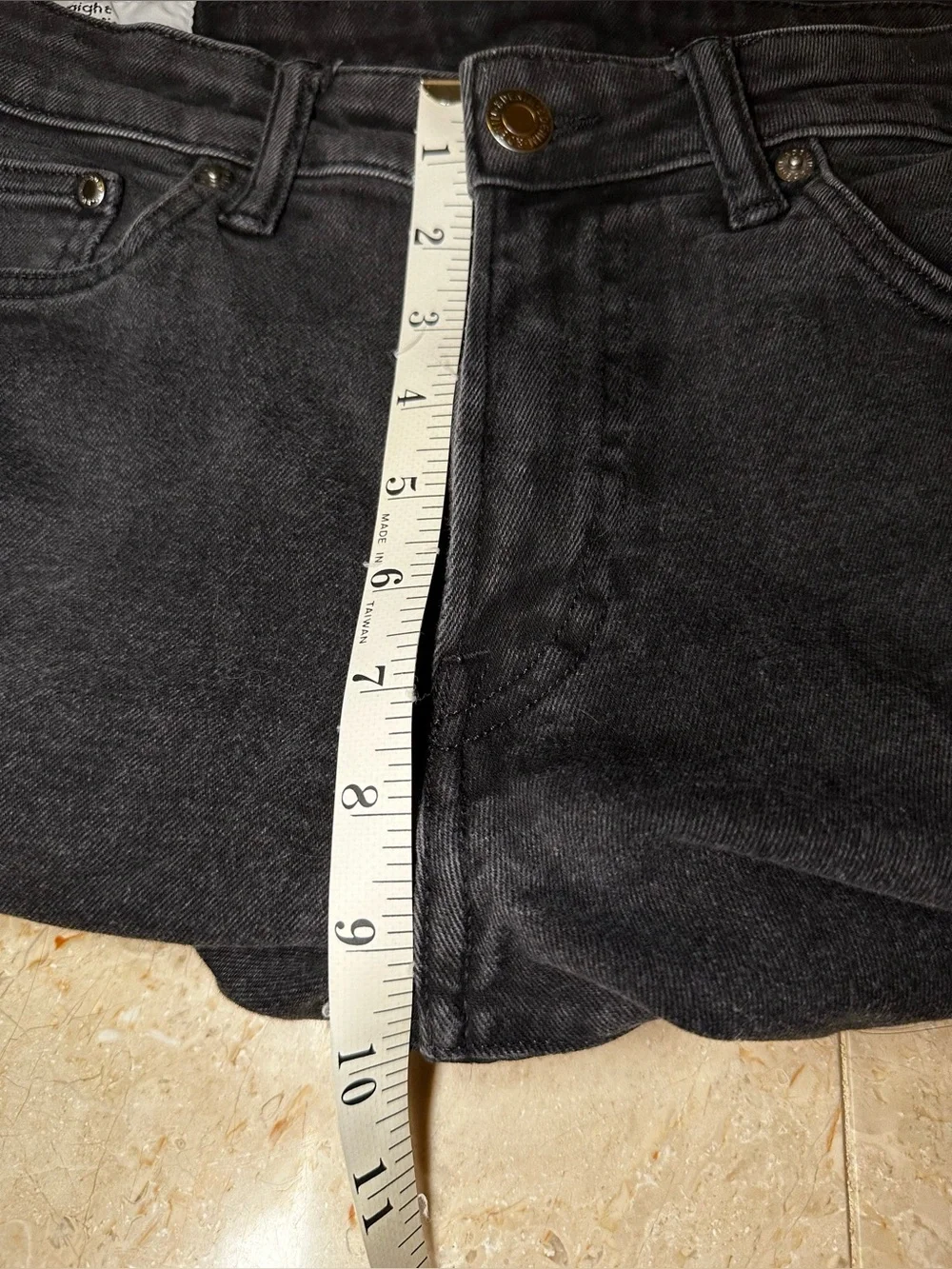 H&M (32x29 actual) Men's Black Jeans with Skinny Straight Fit